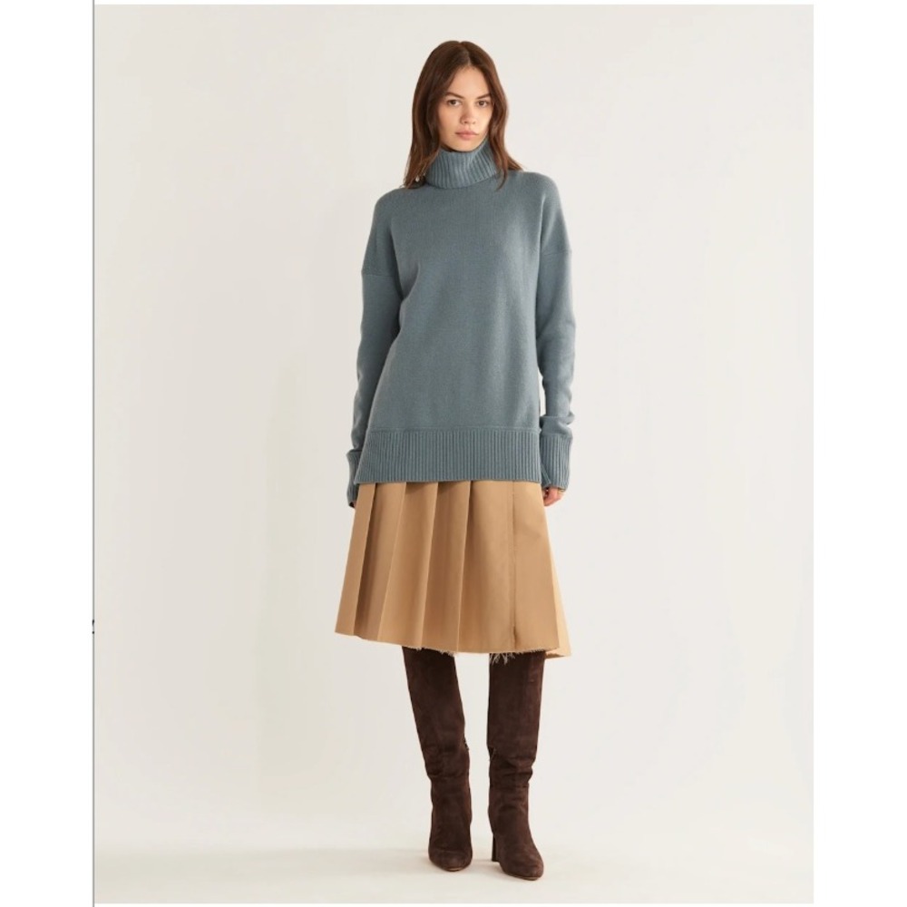 Pendleton Merino Wool Cashmere Turtleneck Sweater Beige Oatmeal XL TC450-87104 - Picture 9 of 9